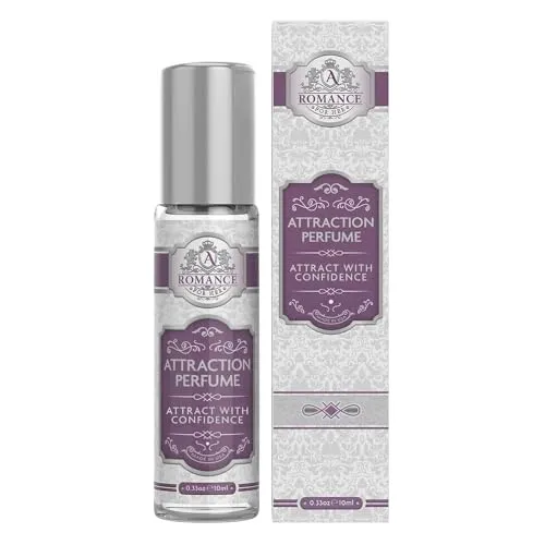 A Romance Premium Pheromone Cologne For Women - Pheromone Perfume Cologne For Her - with Pure Pheromones To Attract Men - Pheromone Perfume Oil For Attraction -&nbsp;0.34&nbsp;oz&nbsp;(10&nbsp;mL)