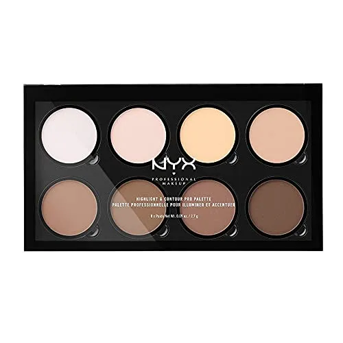 Best Medium Skin: NYX Professional Highlight & Contour Pro Palette