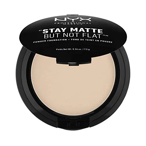 Best Drugstore: NYX Professional Makeup Stay Matte But Not Flat Powder Foundation