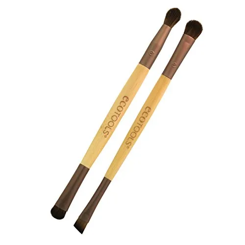 Best for Sensitive Eyes: EcoTools Eye Enhancing Duo Makeup Brush Kit