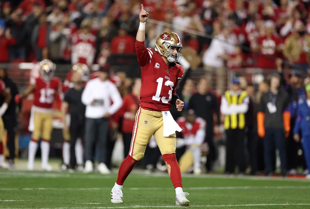 Brock Purdy at NFC Championship