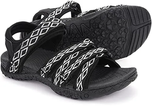 Best Budget: WHITIN Women’s Hiking Sandals with Arch Support