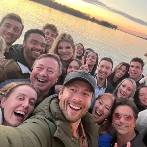 A Guide to Glen Powell Star-Studded New Year's Squad Trip