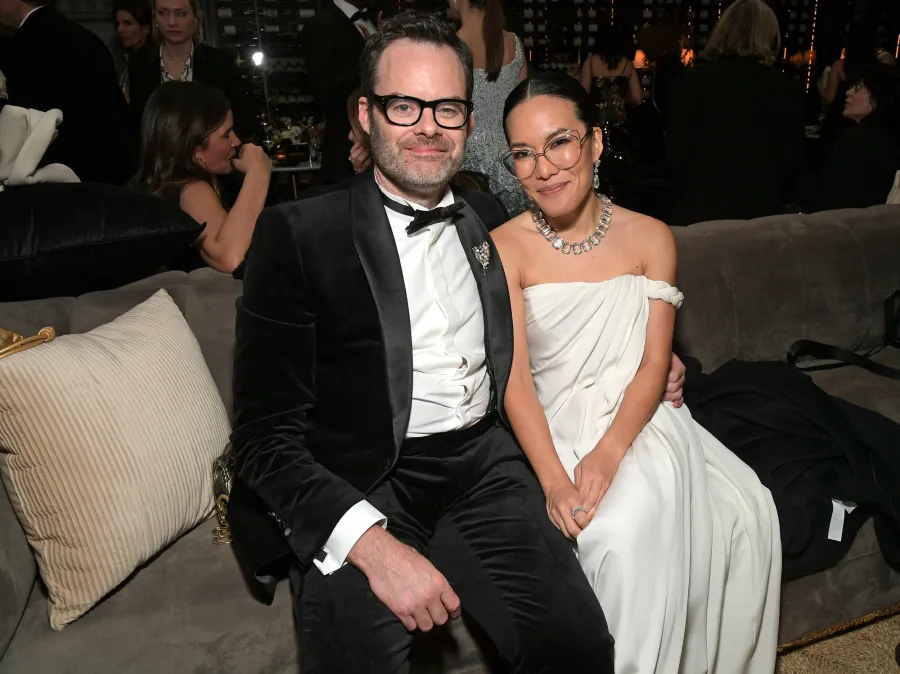 Ali Wong Bill Hader golden globes 2024
