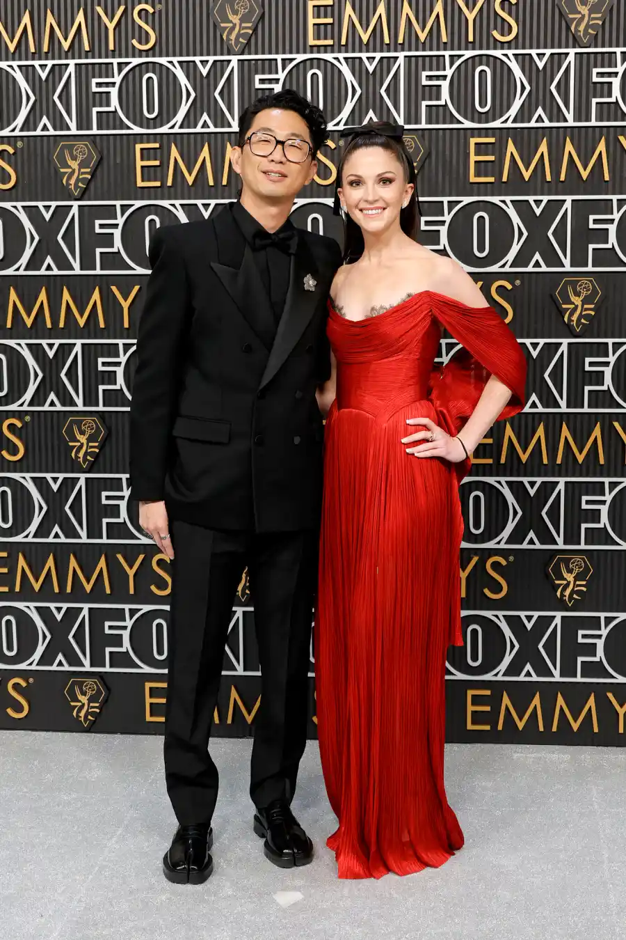 Ali Wong and More of the Beef Cast Stun on the 2023 Emmys Red Carpet