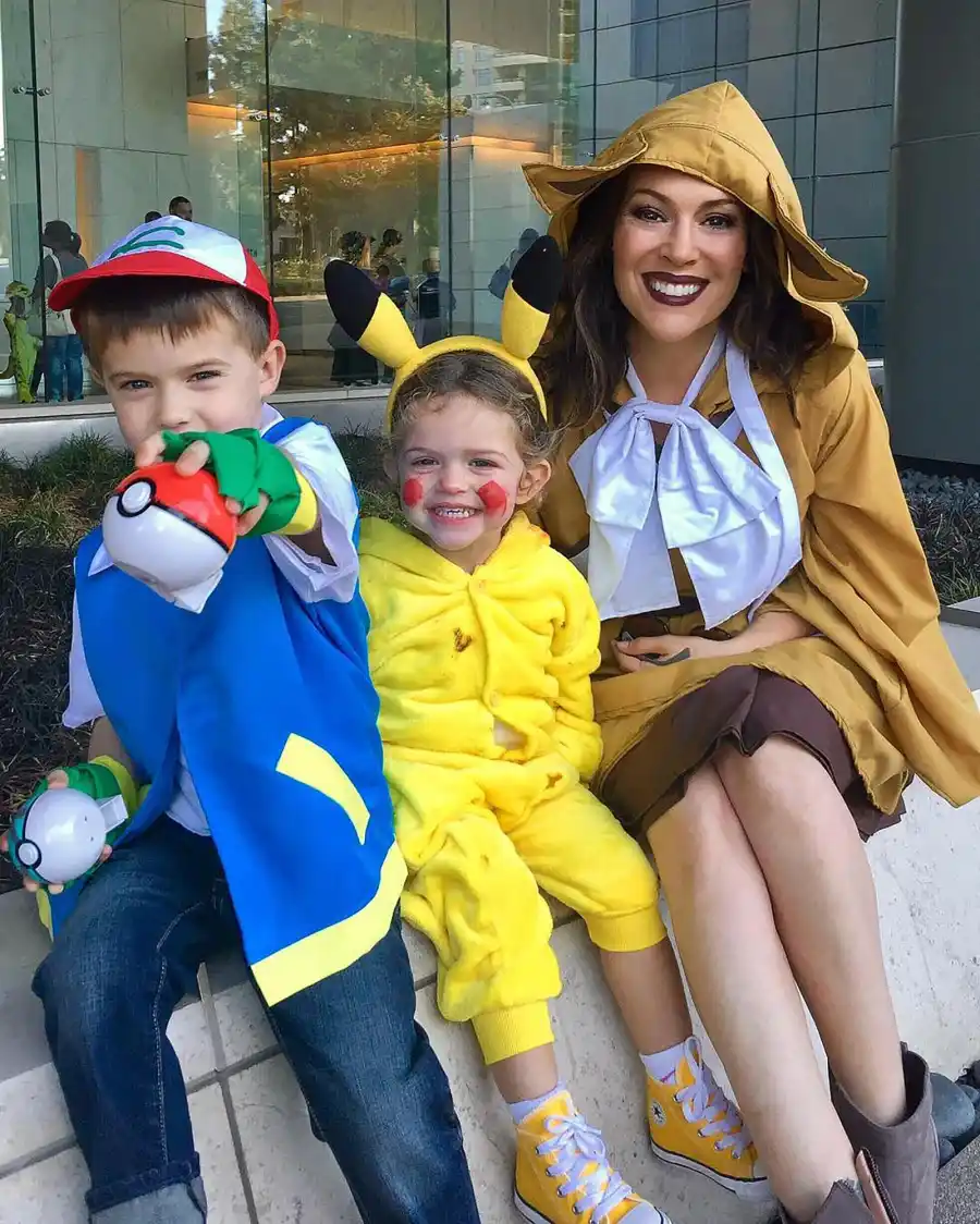 Alyssa Milano and Husband David Buglaris Sweetest Photos With Their 2 Kids