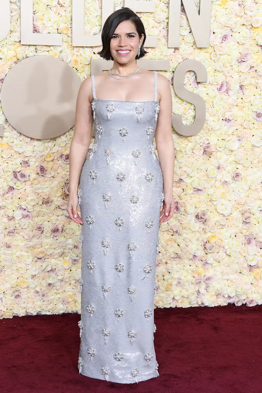 America Ferrera Wears Tuxe