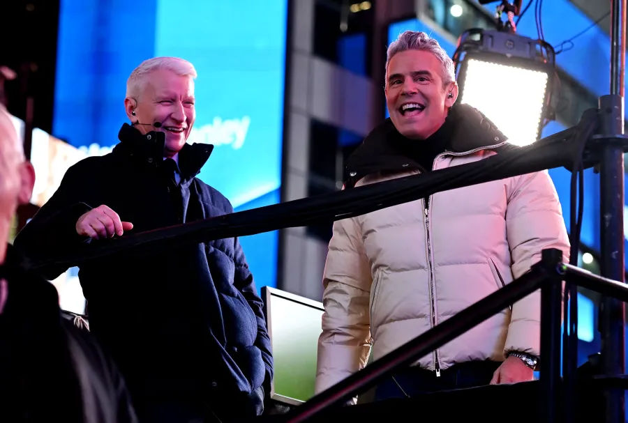 Andy Cohen Gushes Over Attentive Dad Anderson Cooper Best BFF Moments Over the Years