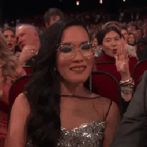 Bill Hader and Ali Wong Kiss 2023 Emmy Awards