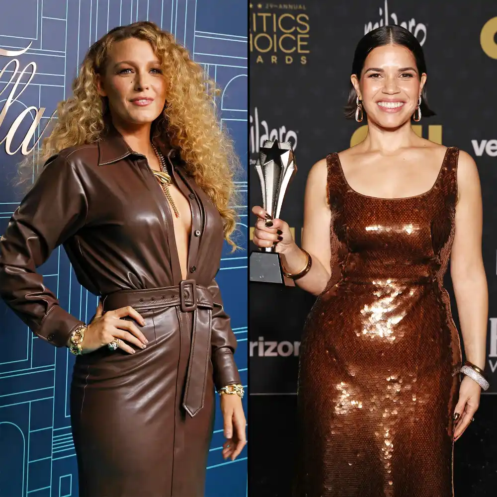 Blake Lively Praises America Ferreras Critics Choice Win We Are Blessed to Orbit at The Same Time