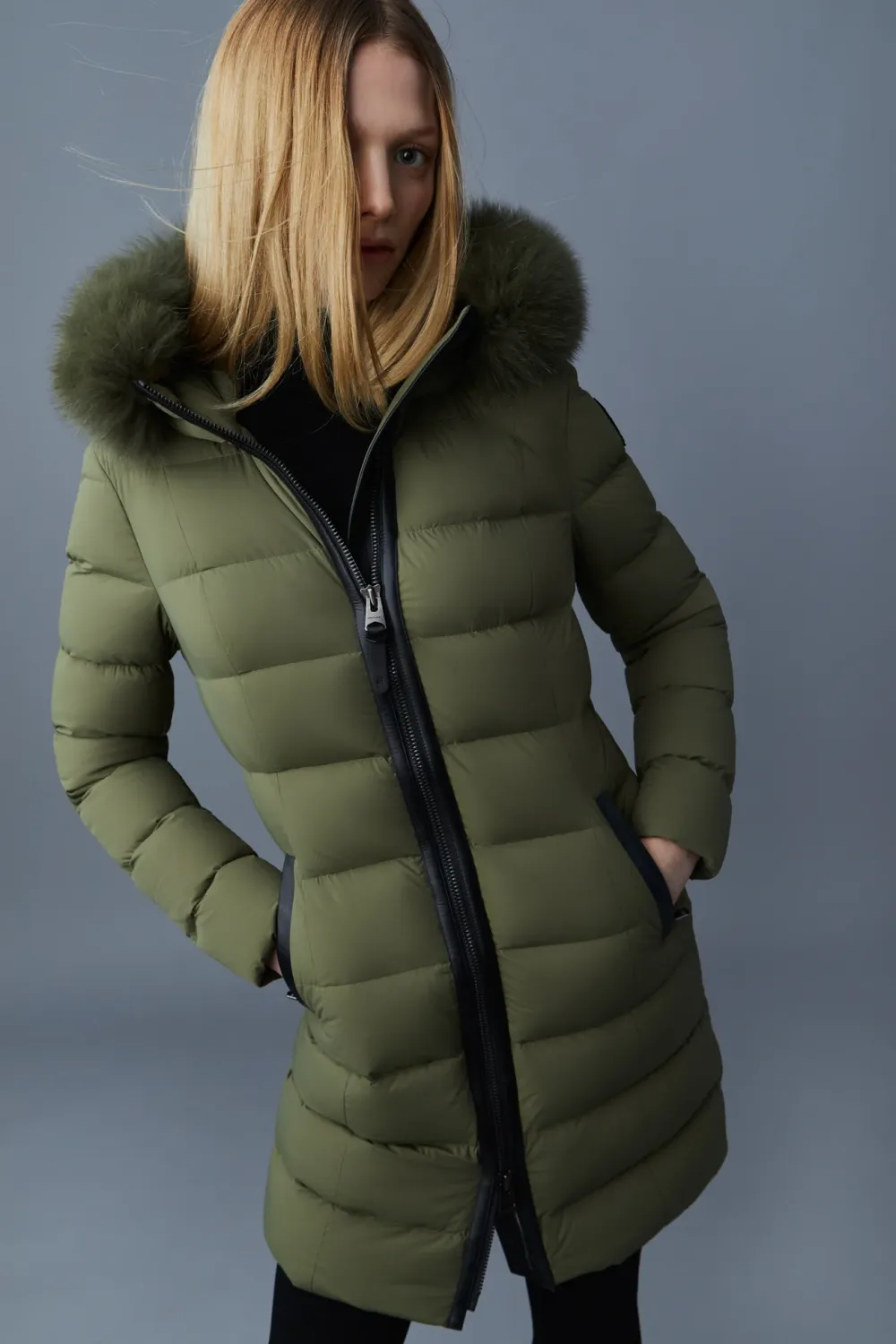 Mackage green coat
