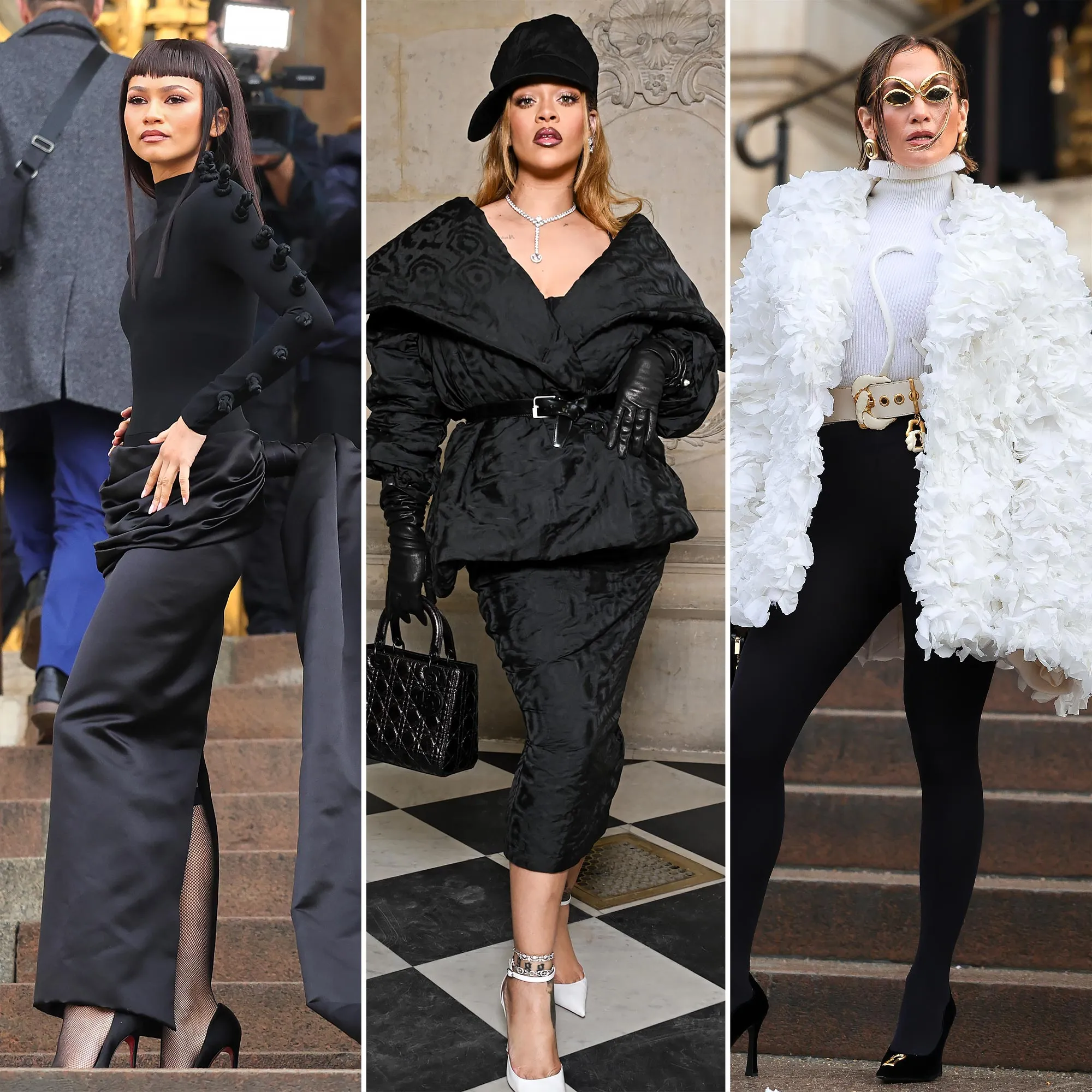 Celebs at Paris Fashion Week