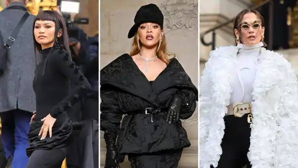 Celebs at Paris Fashion Week