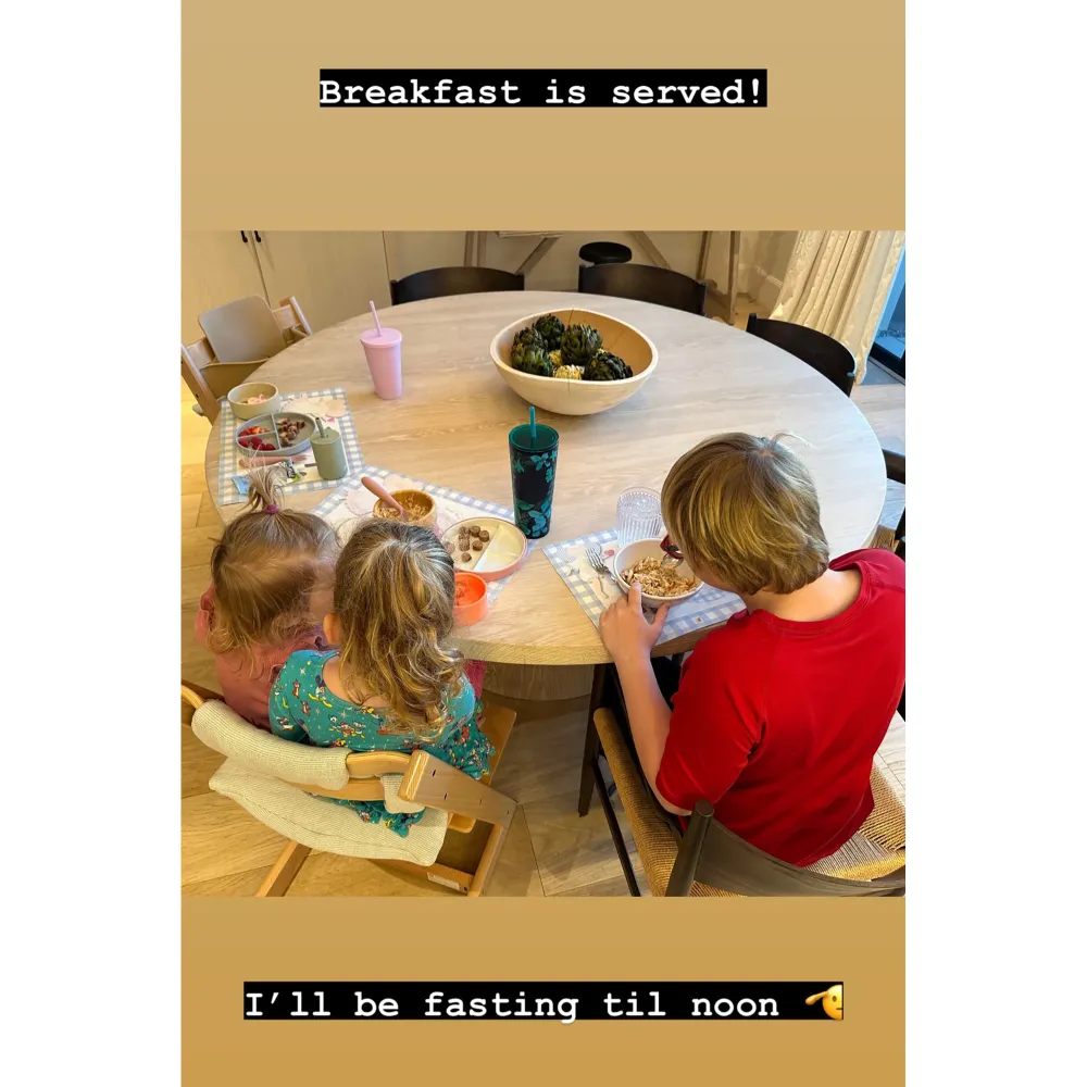 Chris Pratt Shares a Glimpse Into His Morning Routine &mdash; Which Includes All 3 Kids