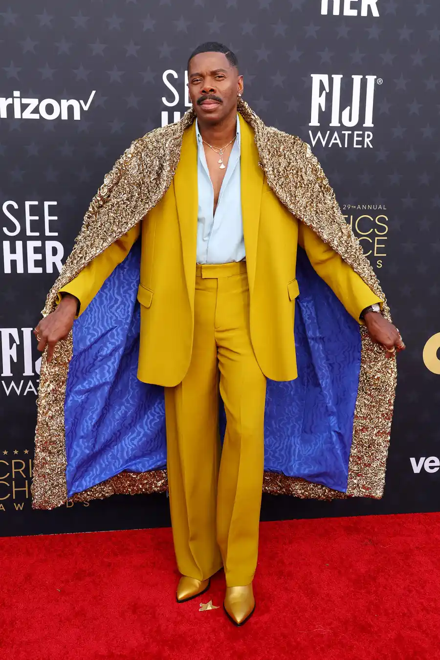 Colman Domingo Red Carpet Arrival 2024 Critics Choice Awards