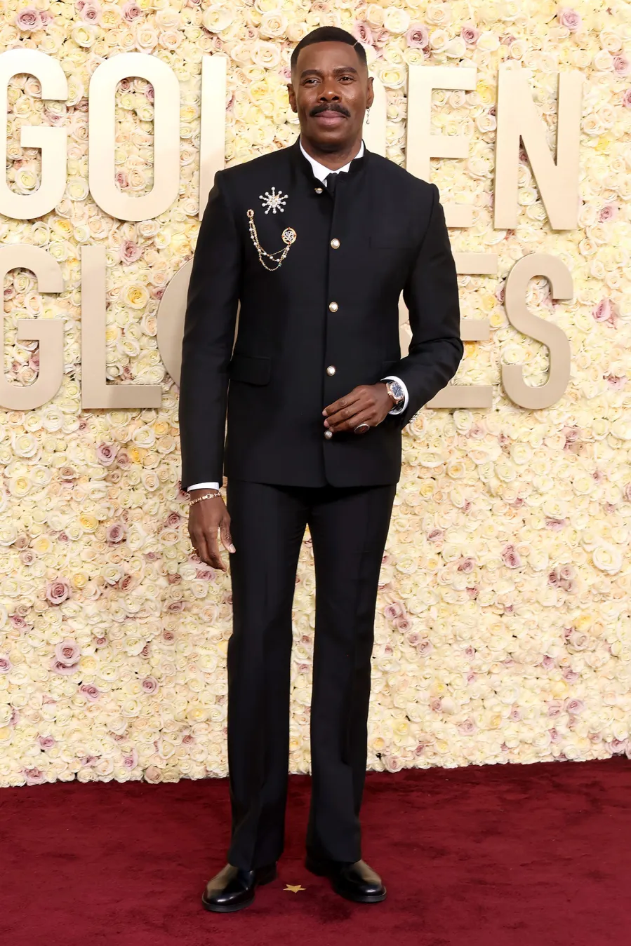 Colman Domingo Red Carpet Arrival Golden Globes 2024
