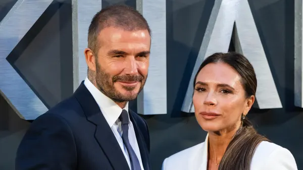 David Beckham Teases Victoria Beckham Again About Growing Up Working Class as They Bring in 2024