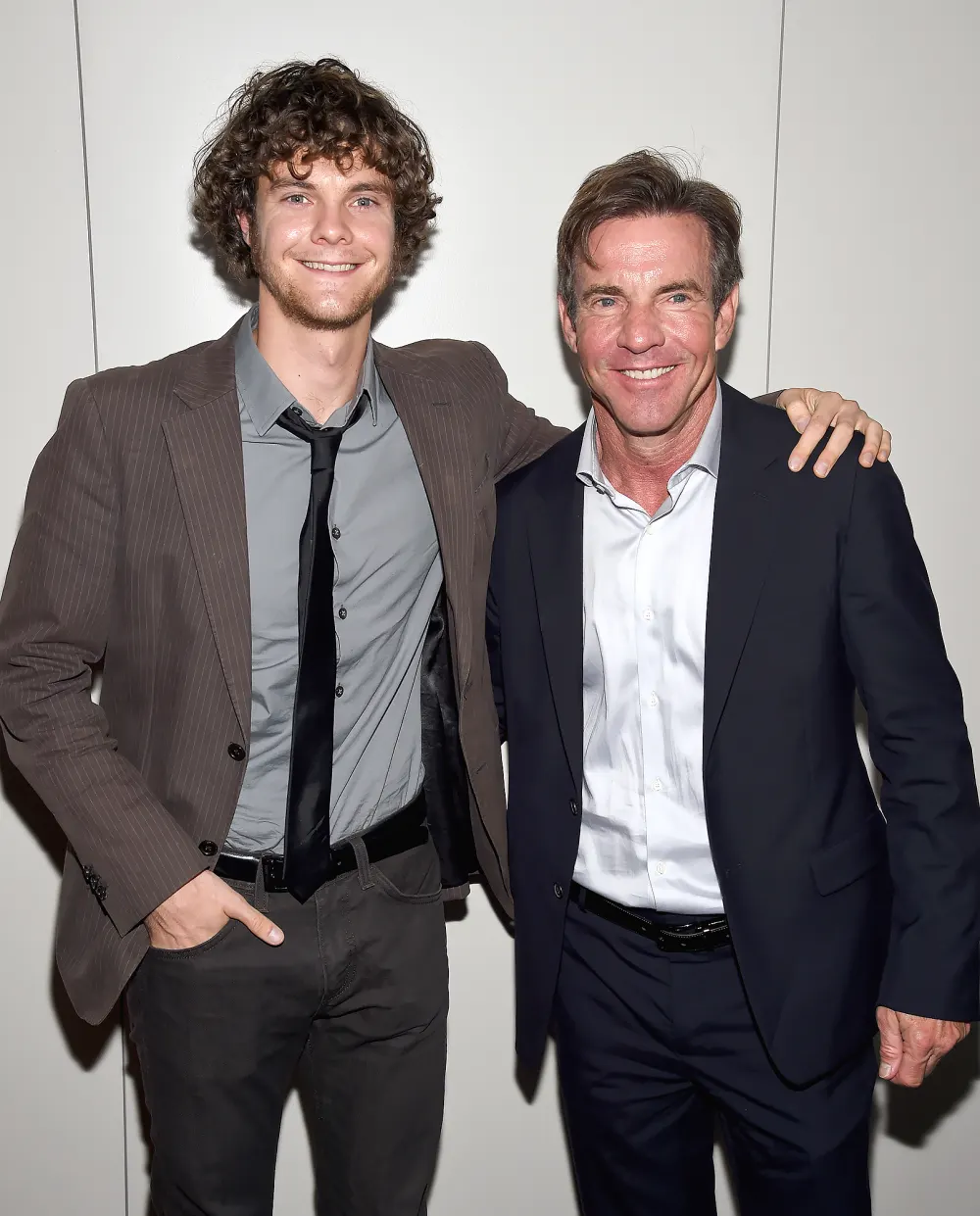Dennis Quaid and Son Jack Quaid Look Like Twins During Rare Public Outing