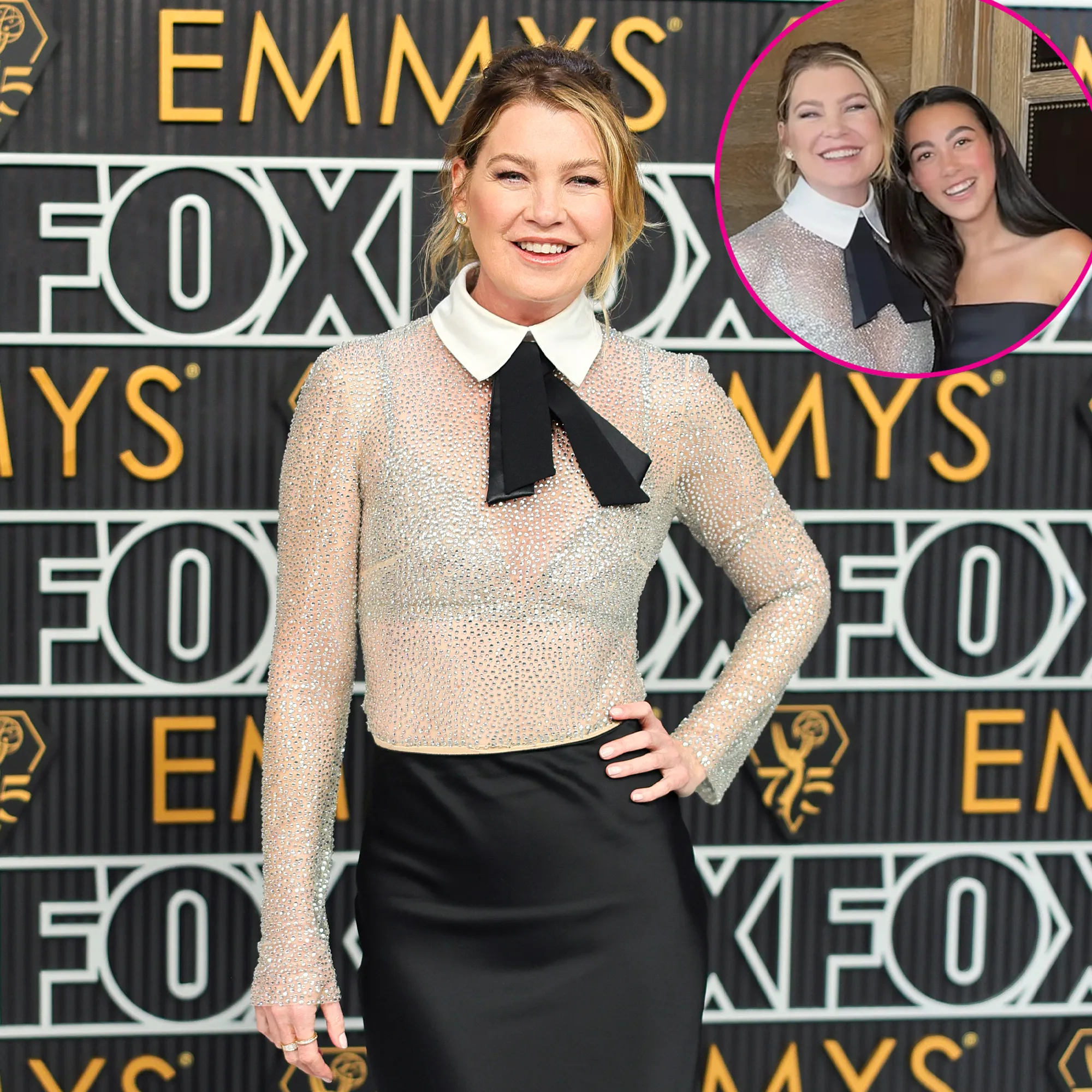 Ellen Pompeo Had the Best Night at the 2023 Emmys With Daughter Stella as Her Date