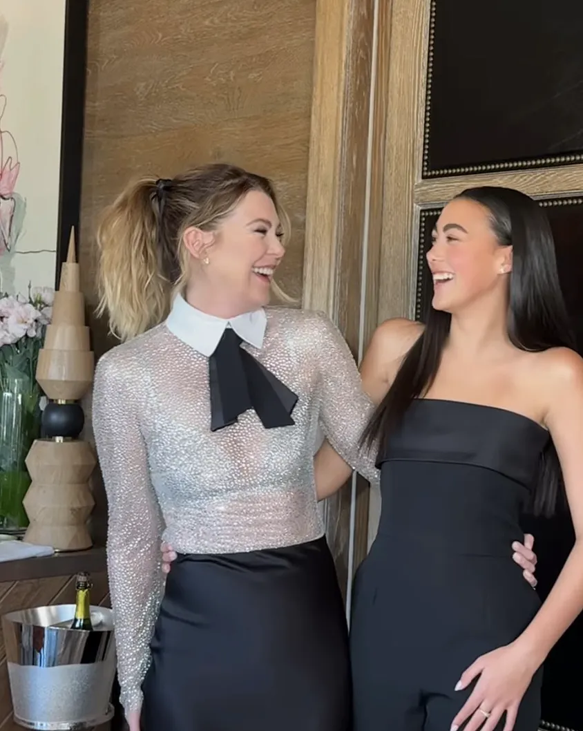 Ellen Pompeo Had the Best Night at the 2023 Emmys With Daughter Stella as Her Date