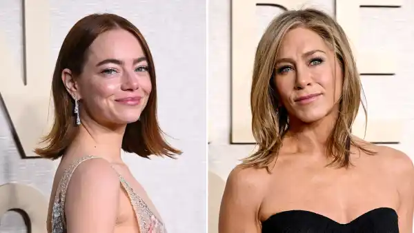 Emma Stone Cant Believe How Good Jennifer Aniston Smells