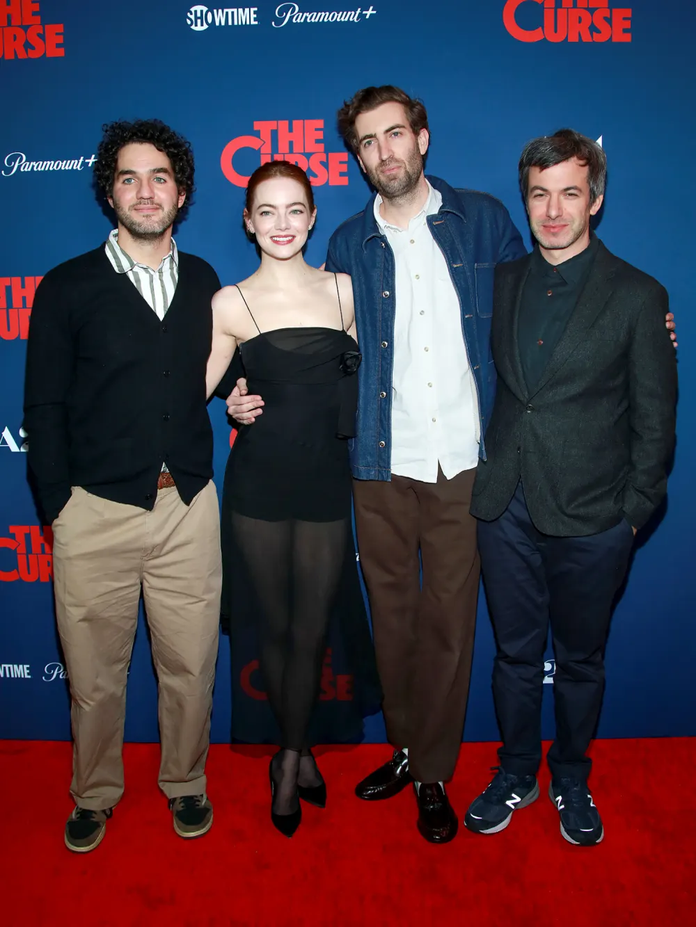 Emma Stone Dons Little Black Dress on Rare Date Night With Husband Dave McCary at &lsquo;The Curse&rsquo; Premiere