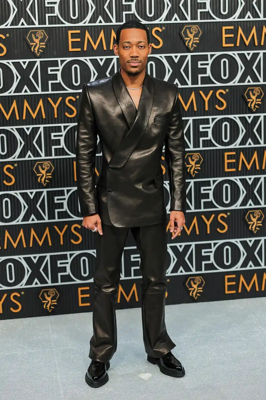 Emmy Awards 2023 Red Carpet Arrivals 582 Tyler James Williams