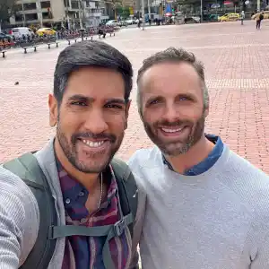 Family Karma Star Amrit Kapai and Husband Nicolas Kouchoukos International Surrogacy Journey