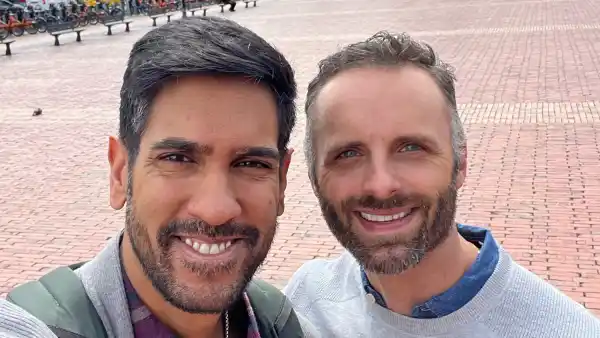 Family Karma Star Amrit Kapai and Husband Nicolas Kouchoukos International Surrogacy Journey