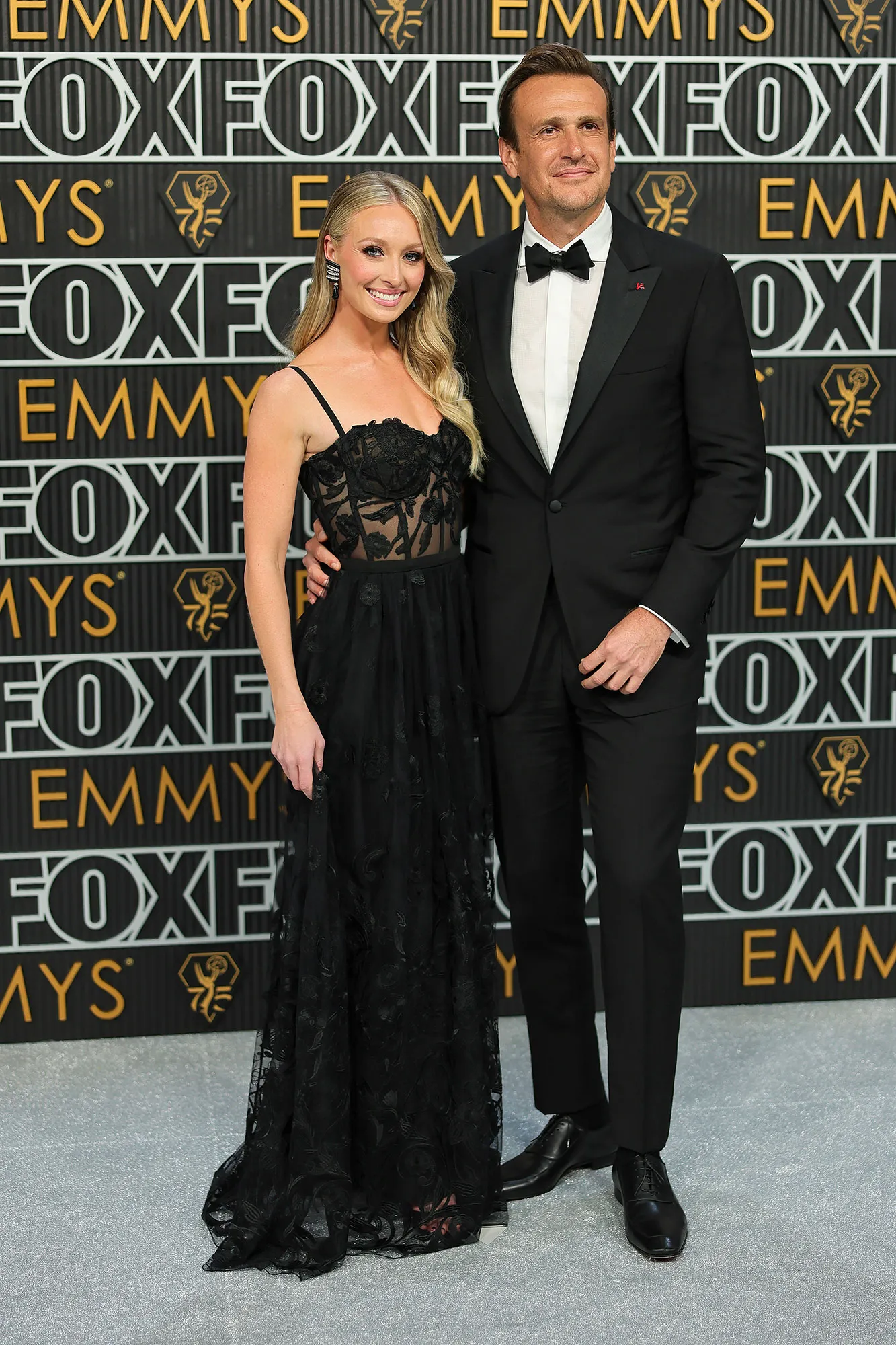 Feature Jason Segel and Girlfriend Kayla Radomski Are All Smiles on the 2023 Emmys Red Carpet