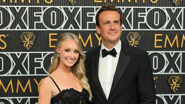 Feature Jason Segel and Girlfriend Kayla Radomski Are All Smiles on the 2023 Emmys Red Carpet