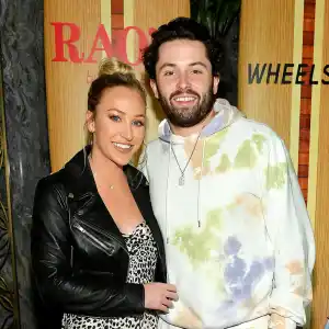Feature Tampa Bay Buccaneers Quarterback Baker Mayfield and Wife Emily Wilkinson Relationship Timeline
