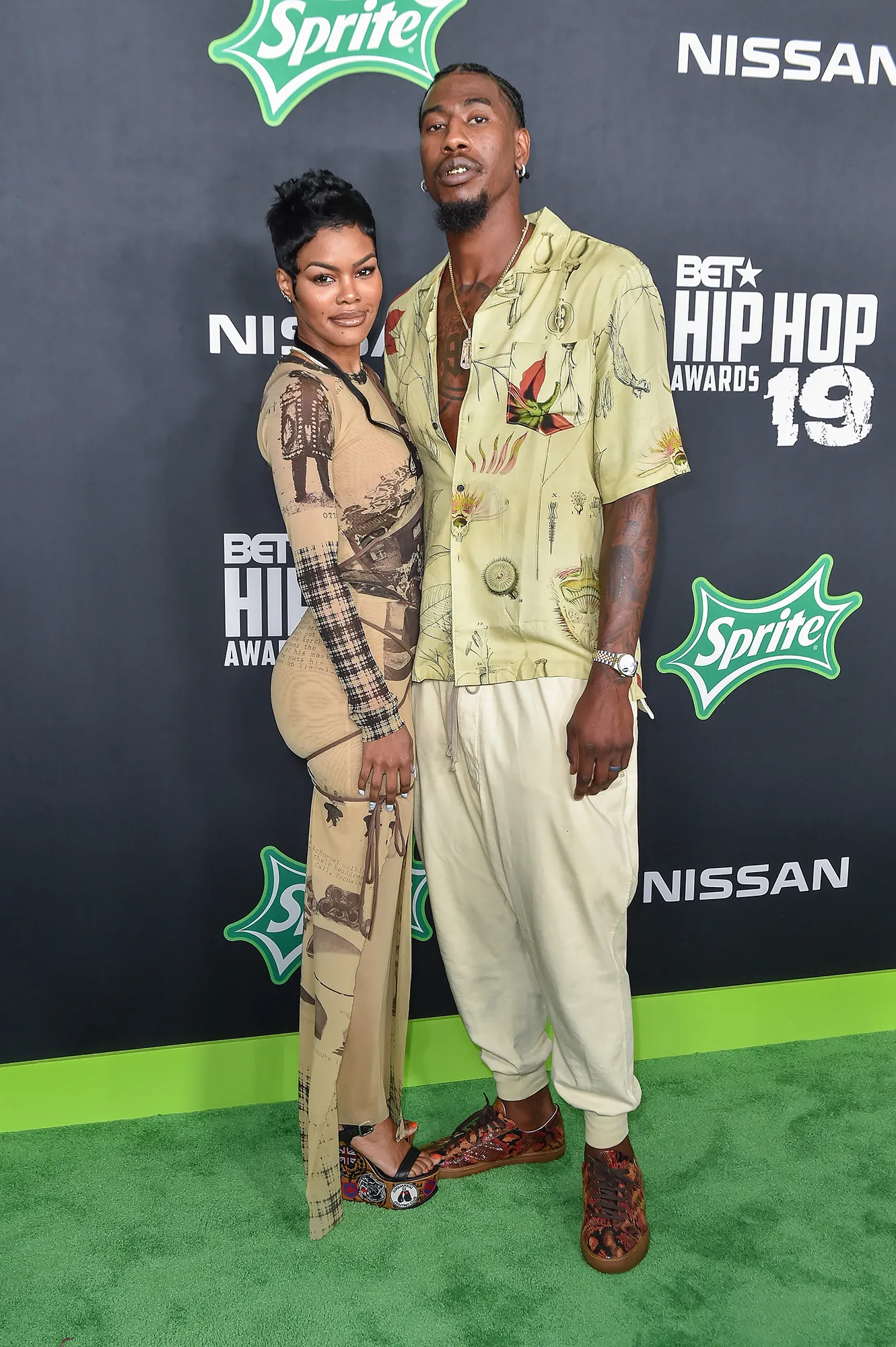 Feature Teyana Taylor Accuses Iman Shumpert of Smoking Weed Around Their Daughters
