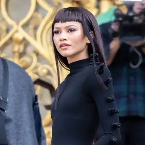 Feature Zendaya Debuts Bangs