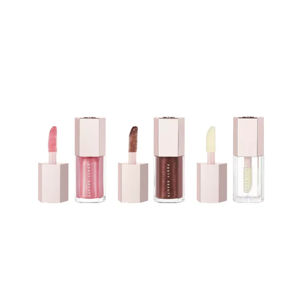 Fenty Beauty lip gloss trio