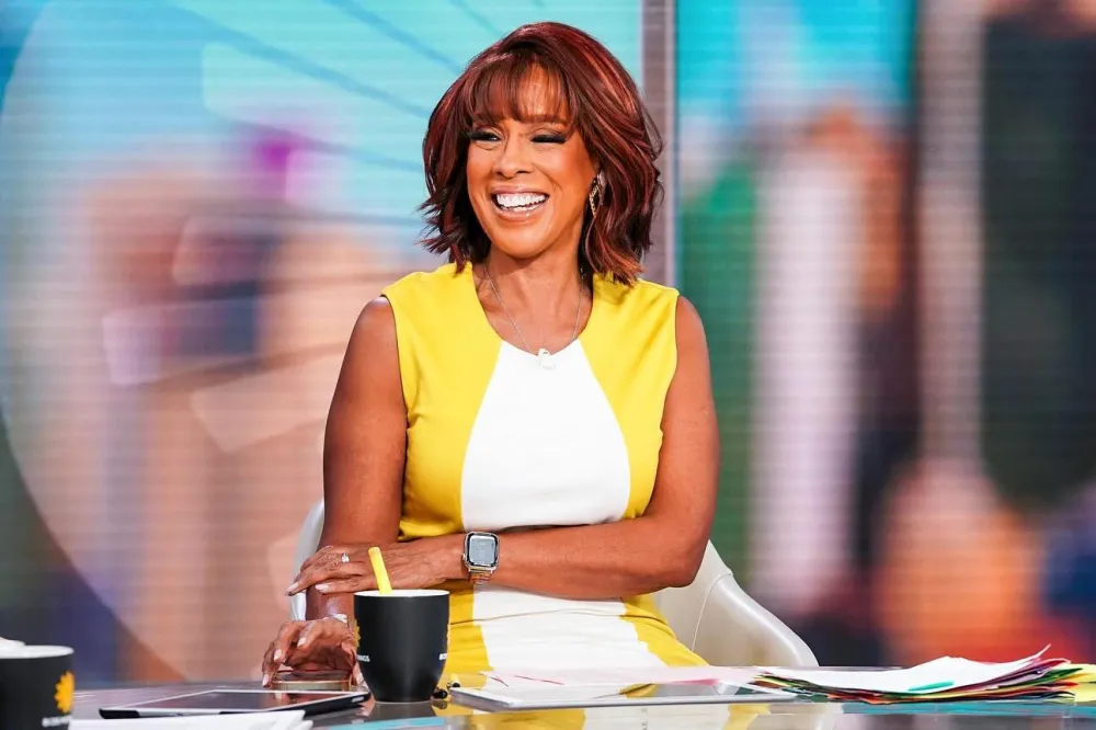 Gayle King Commemorates 12 Years at &lsquo;CBS Mornings&rsquo; in the Same Yellow Dress She Wore on Her First Day