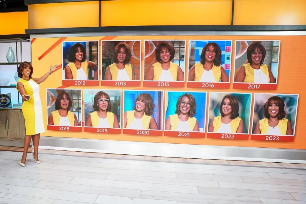 Gayle King Commemorates 12 Years at &lsquo;CBS Mornings&rsquo; in the Same Yellow Dress She Wore on Her First Day