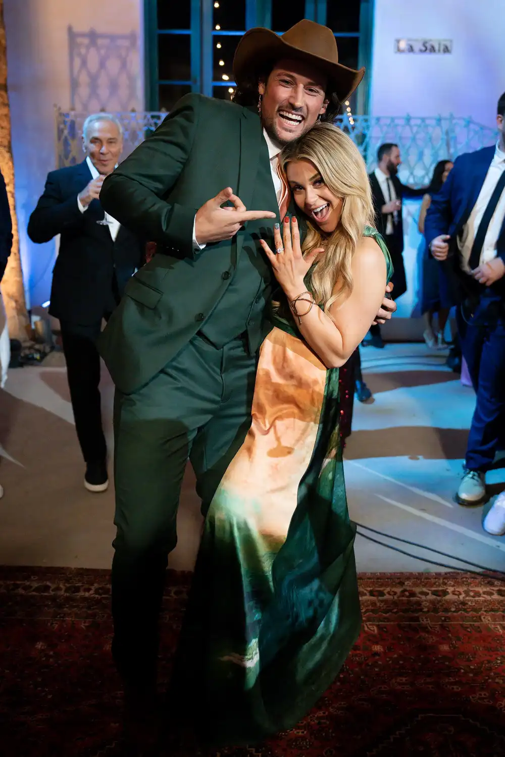 Gerry Turner and Theresa Nist React to Brayden Bowers Proposal During Their Golden Wedding Christina Mandrell 2