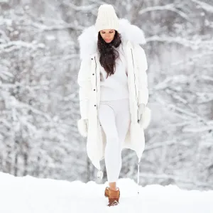 rich mom apres ski