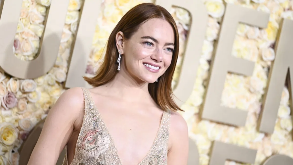 Emma Stone Golden Globes