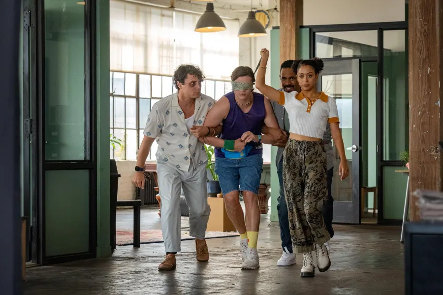 Gina Rodriguez and Tom Ellis Star in Netflix Romantic Comedy Players See the 1st Photos 689