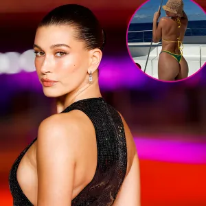 Hailey Bieber Gets Cheeky in Sexy Bikini During Tropical Vacation