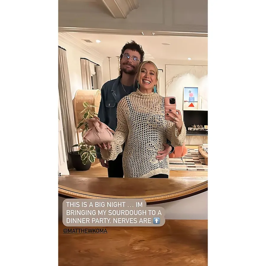 Hilary Duff Shows Off Baby Bump During Date Night With Husband Matthew Koma