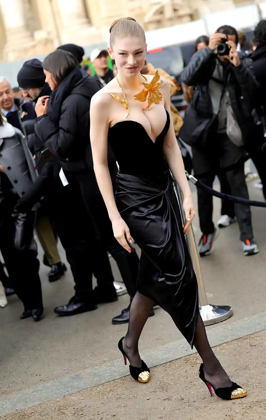 Celebs at Paris Fashion Week