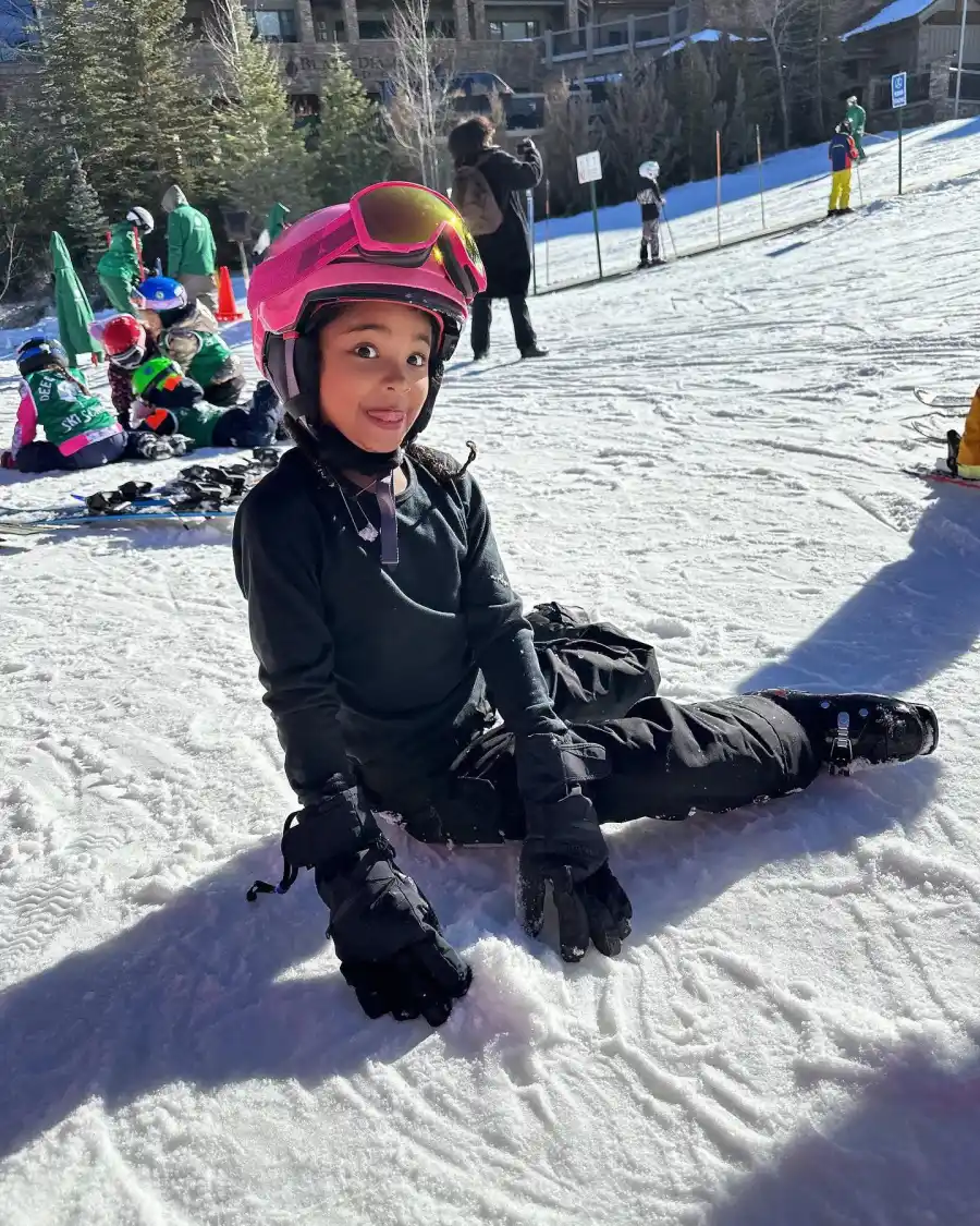 Inside Kim and Khloe Kardashian Ski Trip With Kids