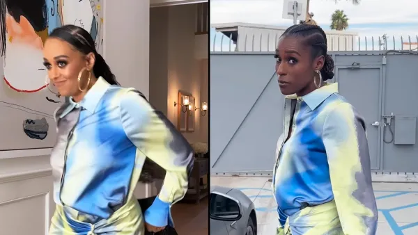 Issa Rae and Tia Mowry Wear the Same Dress in Hilarious Meme Videos