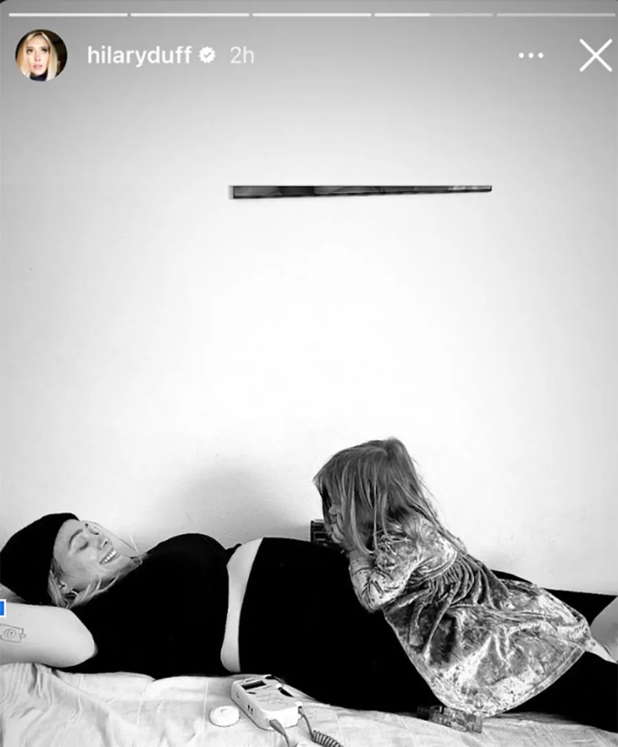 Pregnant Hilary Duff's Baby Bump Album Before Welcoming 4th Child Her 3rd With Husband Matthew Koma