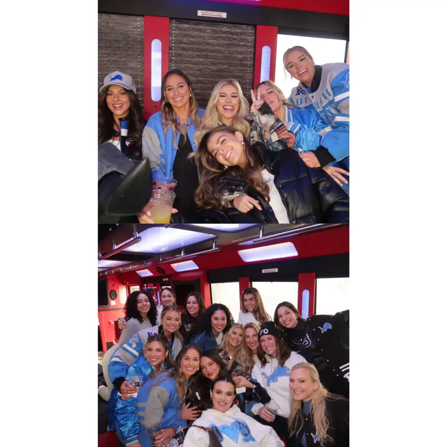 Jared Goff Fiancee Christen Harper Takes Fans Inside Lions WAGs Party