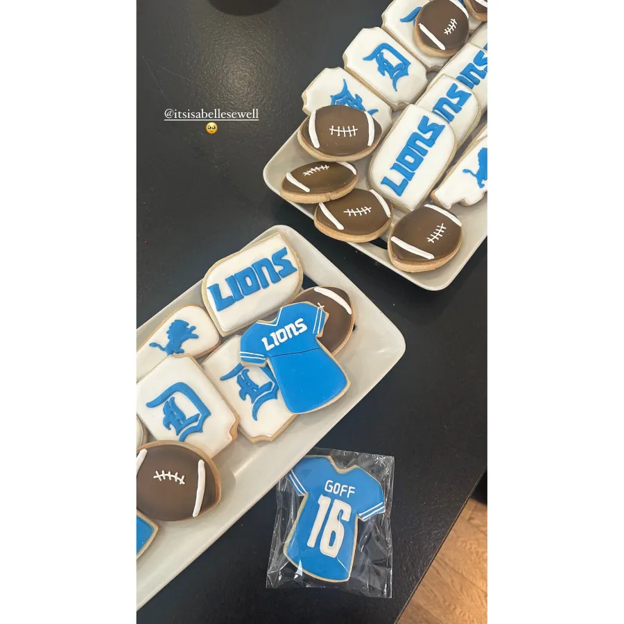 Jared Goff Fiancee Christen Harper Takes Fans Inside Lions WAGs Party