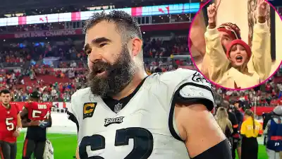 Jason Kelce and Taylor Swift s Suite Was Rowdy According to Bills Fan Sitting Near Them 955